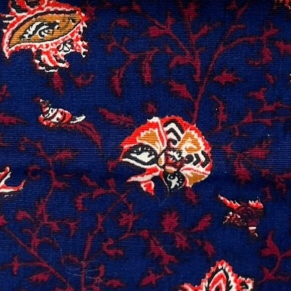 Vintage Cranston Schwartz Liebman Texas Boho Fabric Remnant 2 Yards x 24.25" - Picture 9 of 10